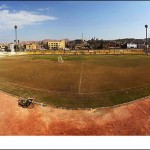 نخستین استادیوم فوتبال خاورمیانه در مسجدسلیمان
